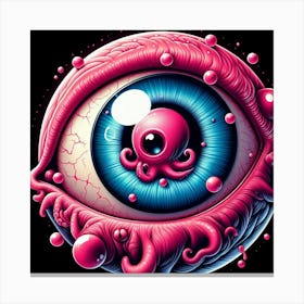 Eye Of The Octopus Canvas Print