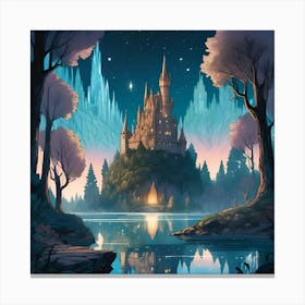 Fairytale Castle Canvas Print