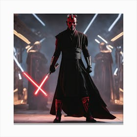 Darth Maul Canvas Print