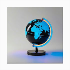 Globe Of The World Canvas Print