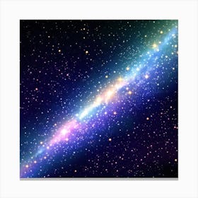 Space Galaxy Canvas Print