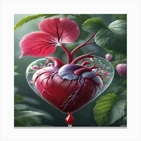 Heart Of Nature 1 Canvas Print