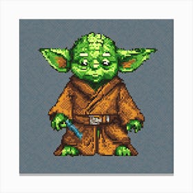 Star Wars Yoda Canvas Print