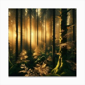 Forest 82 Canvas Print