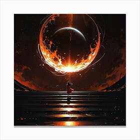 Ring Of Fire Canvas Print