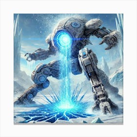 Ice Stomp Canvas Print