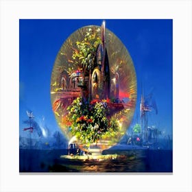 Disney World Canvas Print