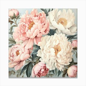 Peonies 8 Canvas Print