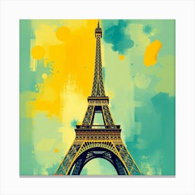 Paris Eiffel Tower 5 Canvas Print