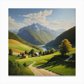 Switzerland 9 Canvas Print