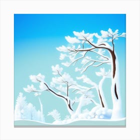 Winter Landscape 4 Canvas Print