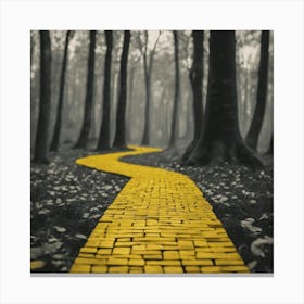 Yellow Brick Road Canvas Print