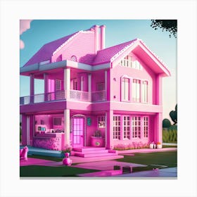 Barbie Dream House (410) Canvas Print