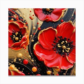 Poppies 6 Canvas Print