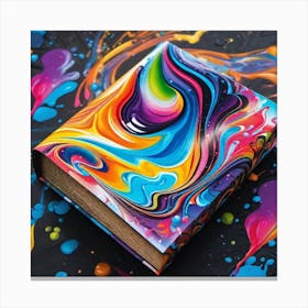 Colorful Book 2 Canvas Print