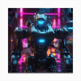 Cyborg 46 Canvas Print