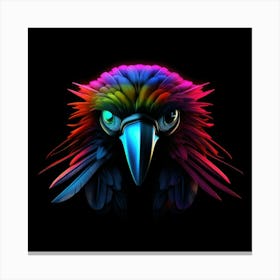 Colorful Parrot 5 Canvas Print