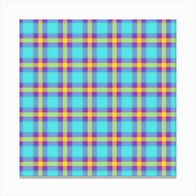 Checkered Fabric 11 Canvas Print