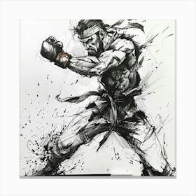 Street Fighter Canvas Print