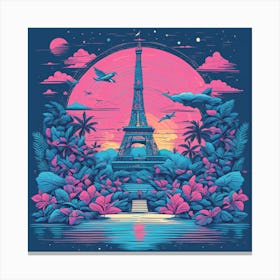 Eiffel Tower Paris Canvas Print