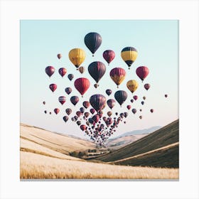 Hot Air Balloons 6 Canvas Print