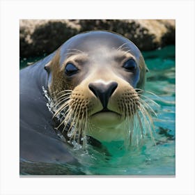 Sea Lion 2 Canvas Print