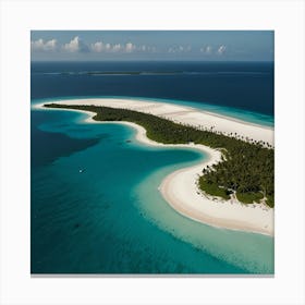 White Sand Island Canvas Print