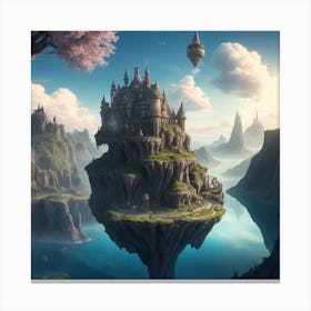 Fairytale Castle Canvas Print