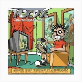 Mxpx Artwork Album 4 Canvas Print