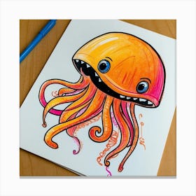 Octopus 100 Canvas Print