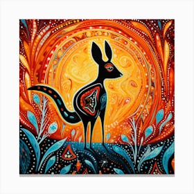 Kangaroo Canvas Print