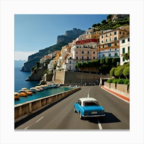 Default Amalfi Coast Drive Xv Art 3 Canvas Print