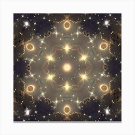 Moon Mandala Canvas Print