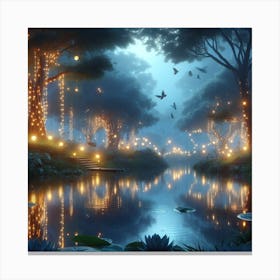 Fairytale Forest Canvas Print