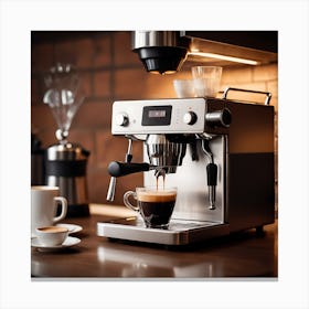 Coffee Machine 1 Canvas Print