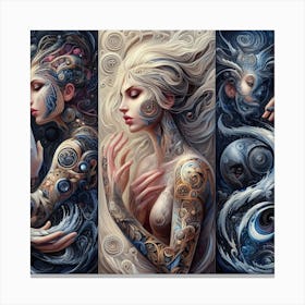 Triple Canvas Print