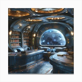 Library Canvas Print