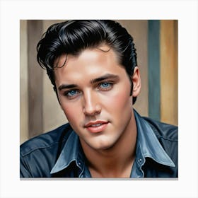 Elvis: The Legend Lives On Elvis Presley Canvas Print