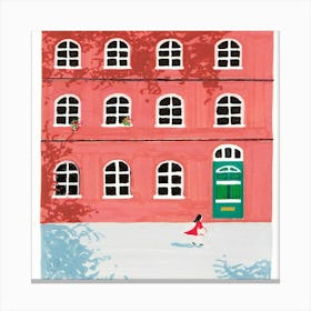 Red House Canvas Print