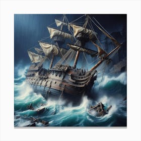 The Shipwreck Canvas Print