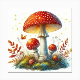 Fly agaric 1 Canvas Print