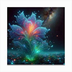 Fantasy flower Canvas Print