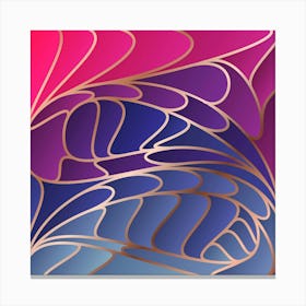 Art Nouveau Pattern 10 Canvas Print