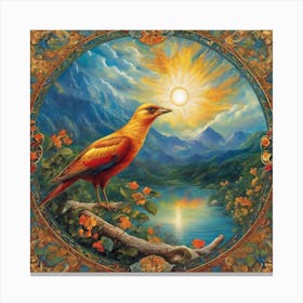Bird Of Paradise Canvas Print