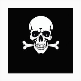 Skull And Crossbones 5 Canvas Print