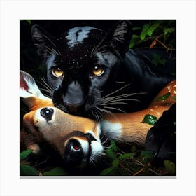 Wild Animal Creative Portrait 174 Canvas Print