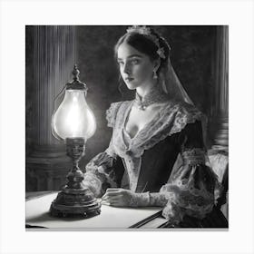 Victorian Lady 1 Canvas Print