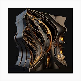 Abstract Painting Canvas Print