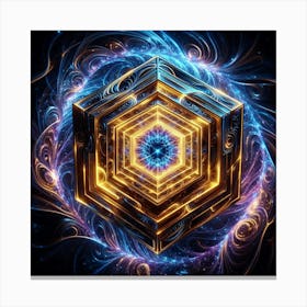Hexahedron 3 Canvas Print