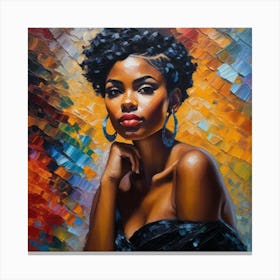 African Woman 4 Canvas Print